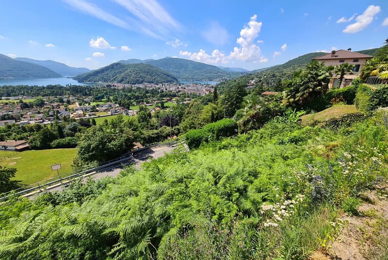 TERRENO CON VISTA LAGO E PROGETTO PER UNA VILLA A NEGGIO (4)