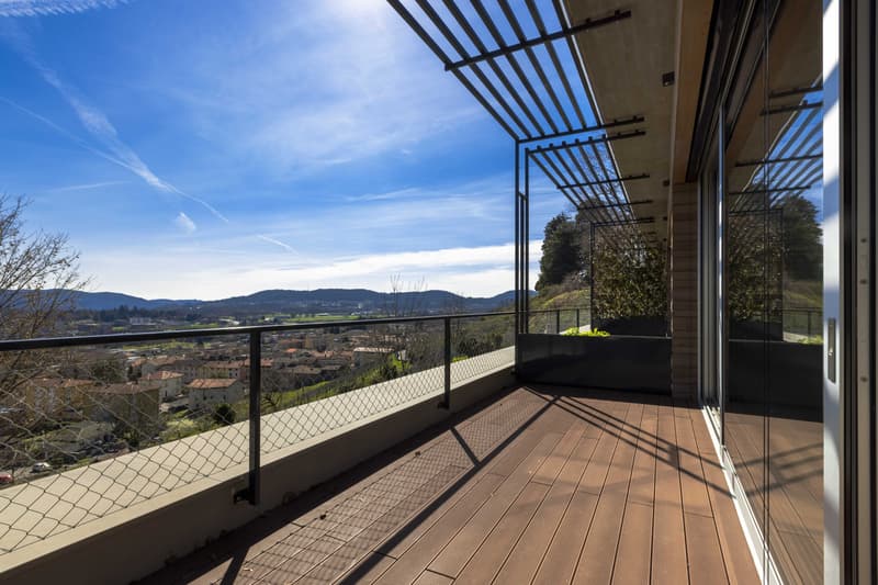 STUPENDO 4.5 LOCALI CON AMPIE TERRAZZE NEL VERDE A RANCATE (2)