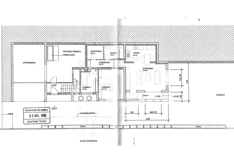 AFFARE - CASA CON TERRENO EDIFICABILE A PONTE CREMENAGA (10)