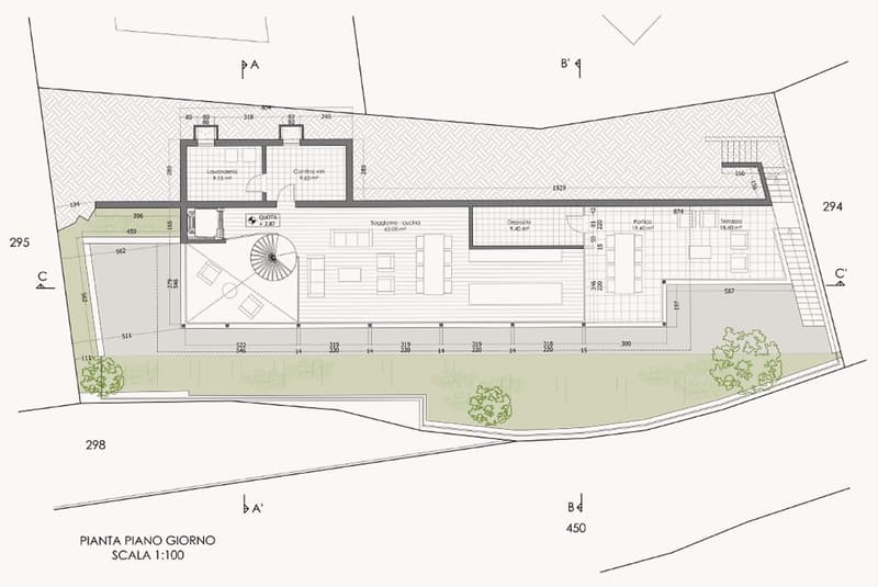 PROGETTO APPROVATO PER CASA BIFAMILIARE VISTA LAGO A NEGGIO (6)
