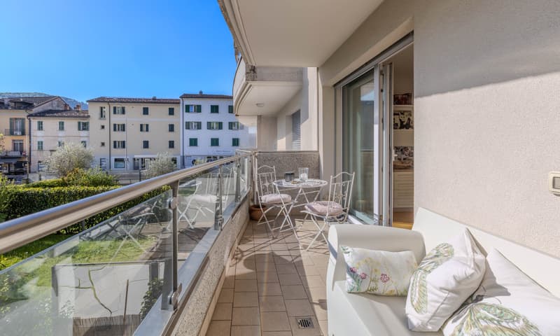 ELEGANTE E LUMINOSO 2.5 LOCALI CON TERRAZZA A MAGLIASO (5)