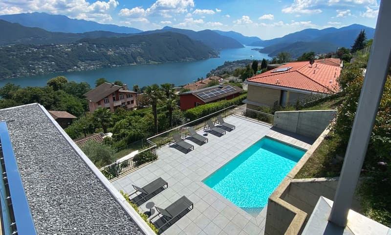 MODERNO E AMPIO 4.5 LOCALI CON TERRAZZA VISTA LAGO A VERNATE (8)