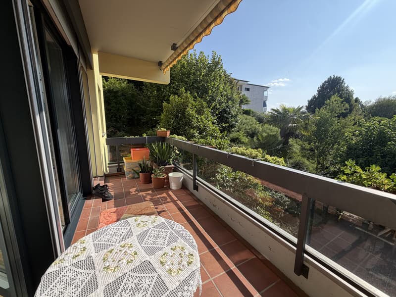 GRAZIOSO 3.5 LOCALI CON TERRAZZA E GIARDINO A PREGASSONA (2)
