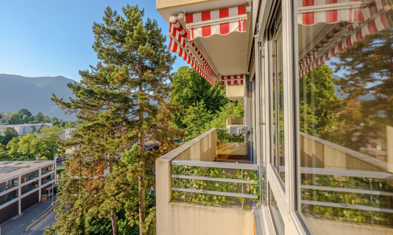 GRANDE 4.5 LOCALI CON BALCONE E PISCINA A LUGANO CENTRO (4)