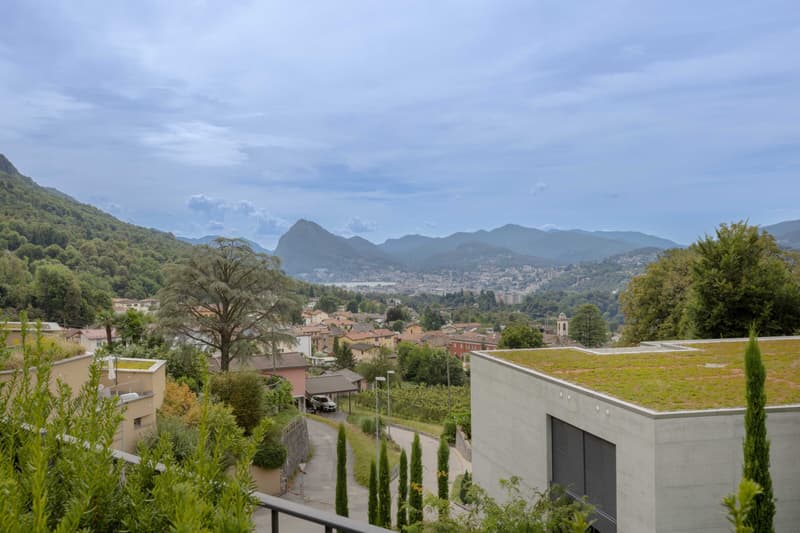 SPLENDIDO E LUMINOSO 2.5 LOCALI CON GIARDINO A LUGANO CADRO (3)