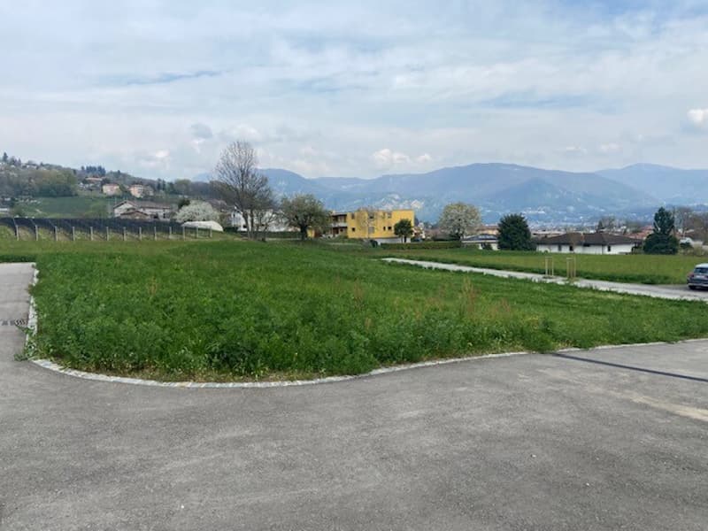 TERRENO DI 600 MQ CON LICENZA PER UNA VILLA A STABIO (3)