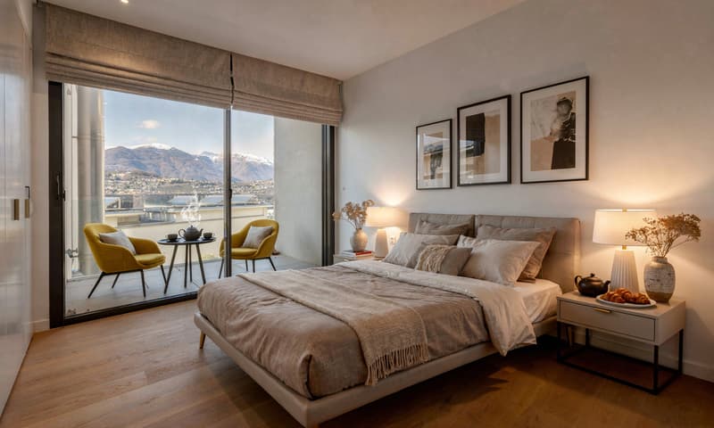 SPETTACOLARE VILLA CON PISCINA E VISTA PANORAMICA A LUGANO (6)