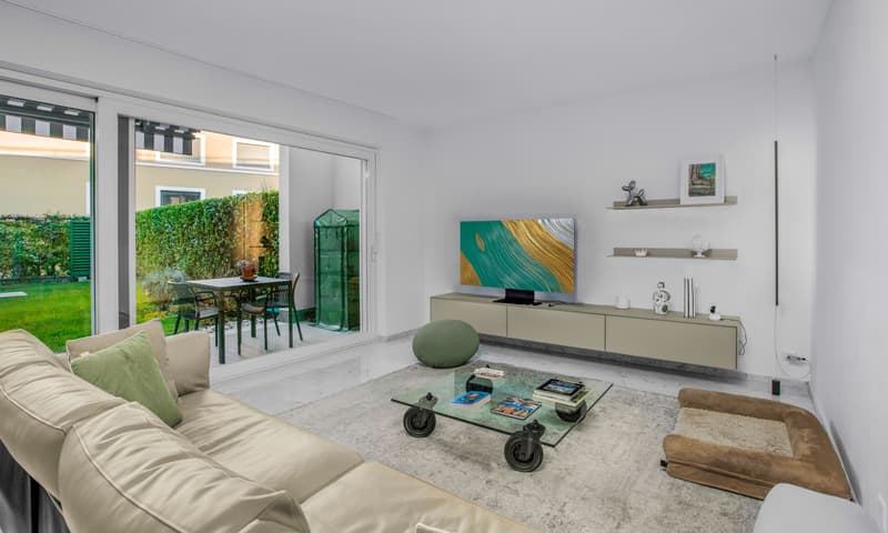 SPAZIOSA CASA 5.5 LOCALI CON GIARDINO E PISCINA A MONTAGNOLA (2)