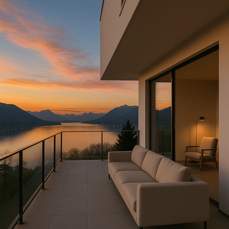 STUPENDA ED ESCLUSIVA VILLA VISTA LAGO 6.5 LOCALI A PUGERNA (3)