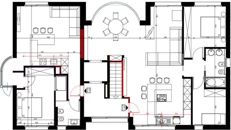 STUPENDA ED ESCLUSIVA VILLA VISTA LAGO 6.5 LOCALI A PUGERNA (11)