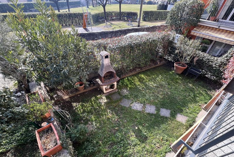 AMPIO DUPLEX 3.5 LOCALI CON GIARDINO PRIVATO AD AGNO (10)