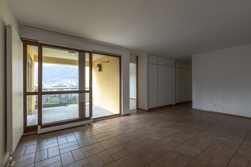 SPAZIOSO 4.5 LOCALI CON TERRAZZA E VISTA APERTA A CADEMPINO (1)