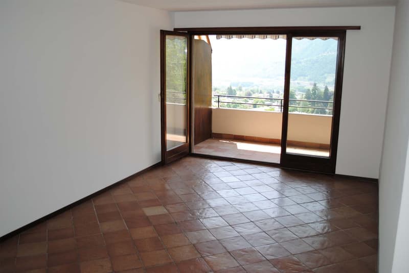 COMODO 2.5 CON TERRAZZA IN RESIDENZA CON PISCINA A COMANO (4)