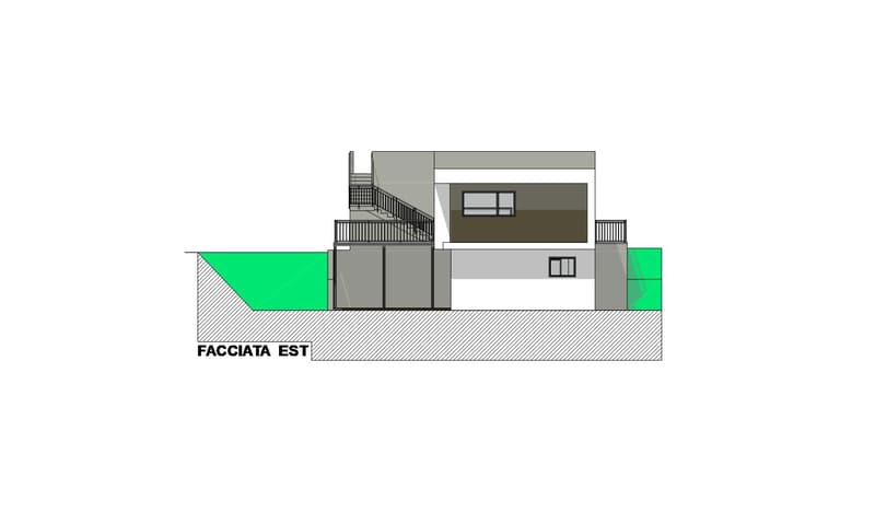 PROGETTO APPROVATO PER MODERNA VILLA DI 4.5 LOCALI A GNOSCA (7)