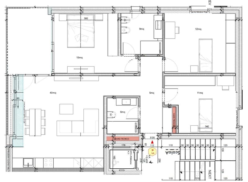 SPLENDIDO E AMPIO 4.5 LOCALI CON FINITURE DI PREGIO A RIVERA (10)