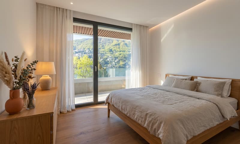 STUPENDA VILLA VISTA LAGO CON POSTO BARCA A BRUSINO ARSIZIO (8)