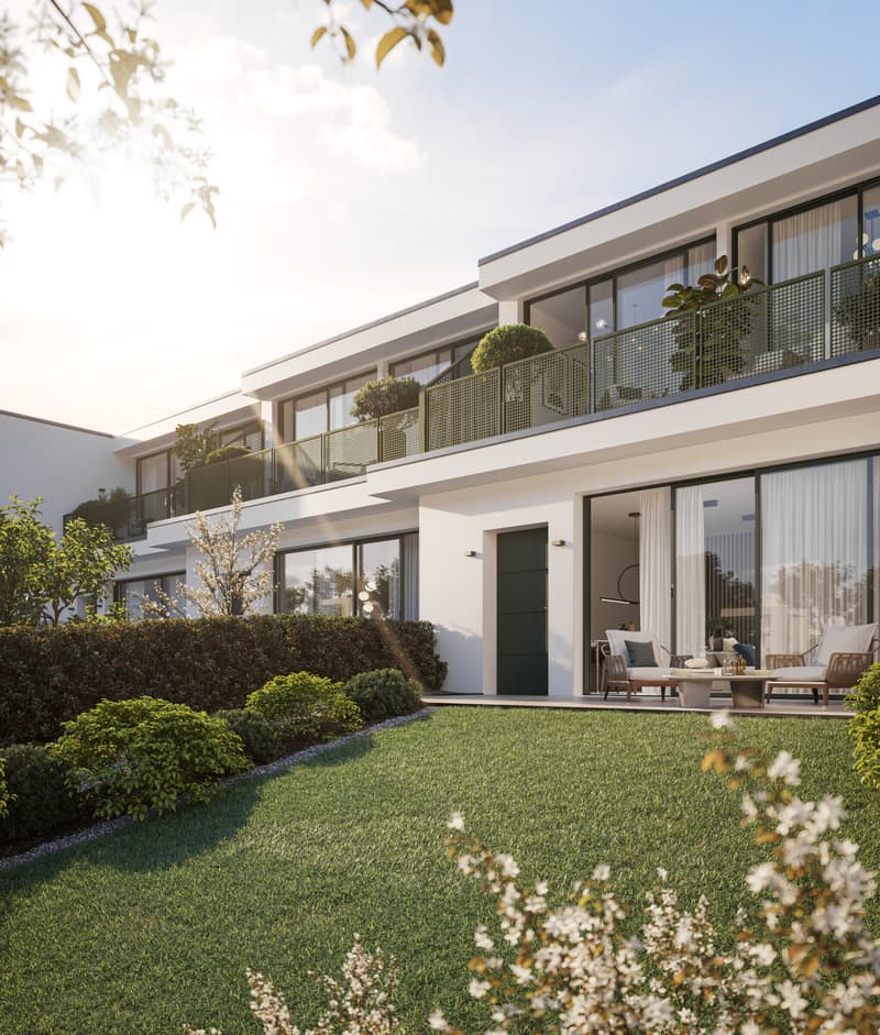 NUOVE E MODERNE VILLETTE DI 5.5 LOCALI CON GIARDINO A MANNO (7)