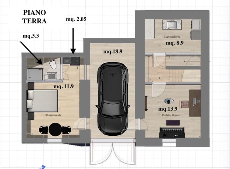 INCANTEVOLE CASA DI 5.5 LOCALI DI CHARME A CASTELROTTO (12)