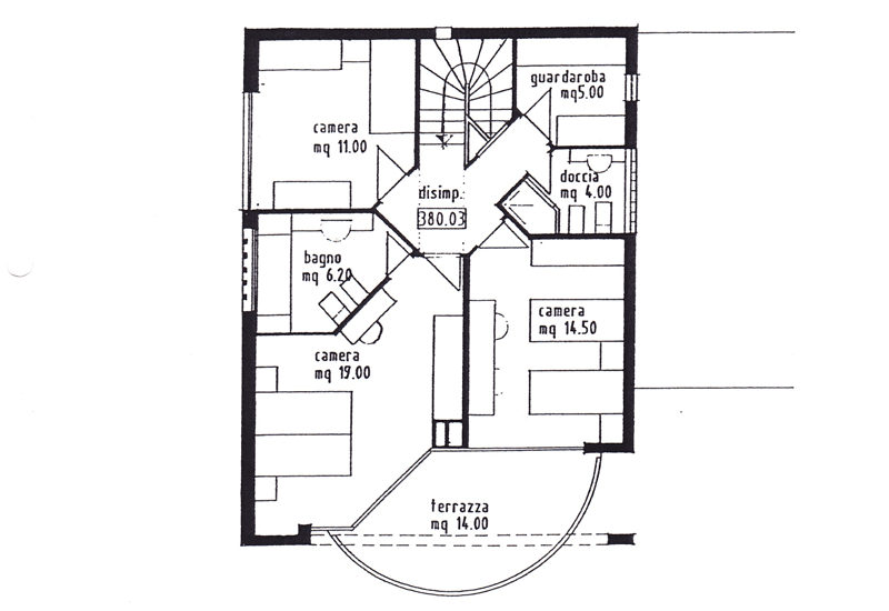 VILLA UNIFAMILIARE DI 5.5 LOCALI CON AMPIO GIARDINO A BEDANO (12)