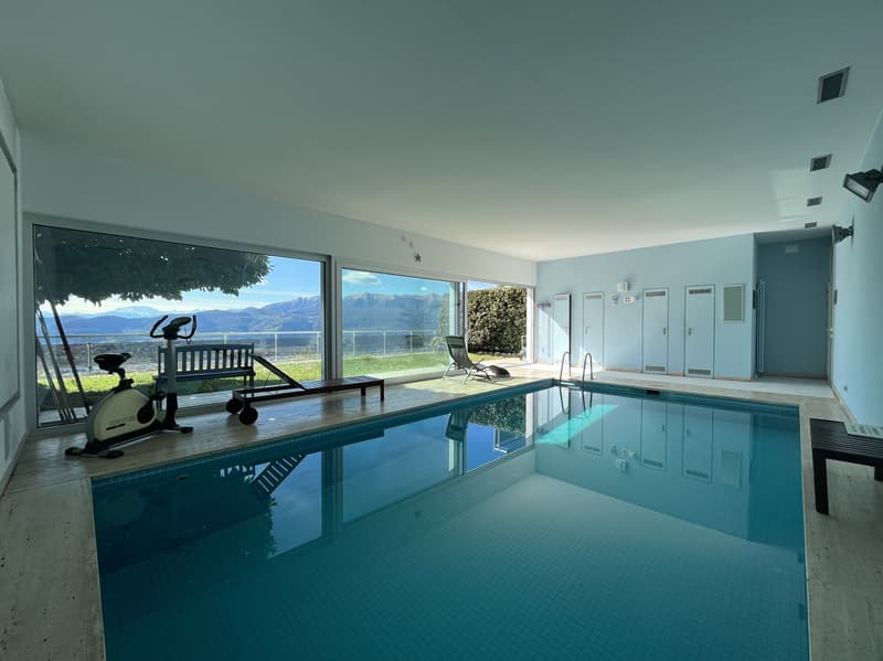 AFFITTASI 2.5 ARREDATO VISTA LAGO CON PISCINA AD ALDESAGO (8)