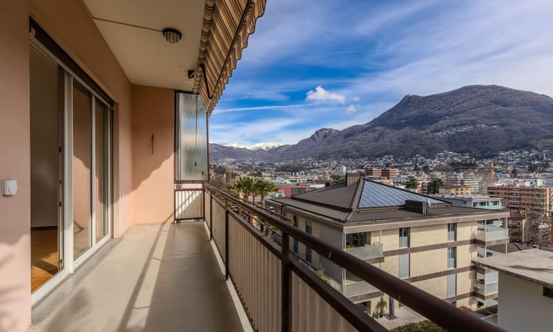 SPAZIOSO 4.5 LOCALI CON VISTA APERTA IN CENTRO A LUGANO (4)