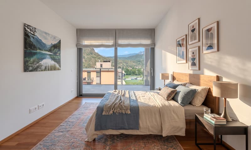 LUMINOSO E MODERNO 2.5 LOCALI CON AMPIA TERRAZZA A GRAVESANO (4)