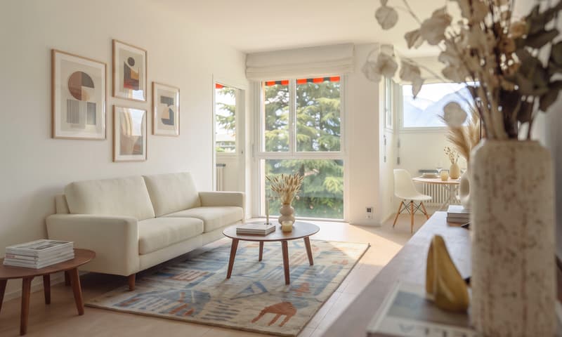 AFFITTASI BELLISSIMO 2.5 LOCALI RINNOVATO CON VISTA LAGO (3)