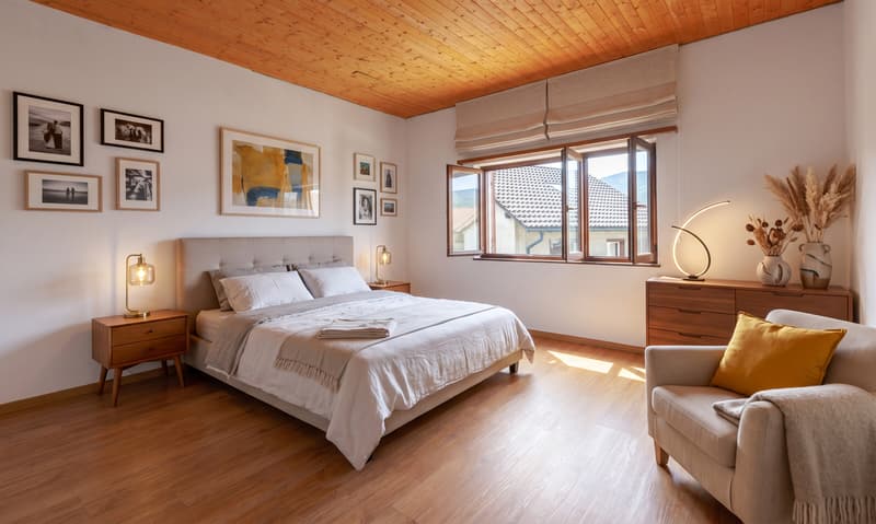 GRANDE CASA BIFAMILIARE  5.5 CON VISTA LAGO A CUGNASCO (4)