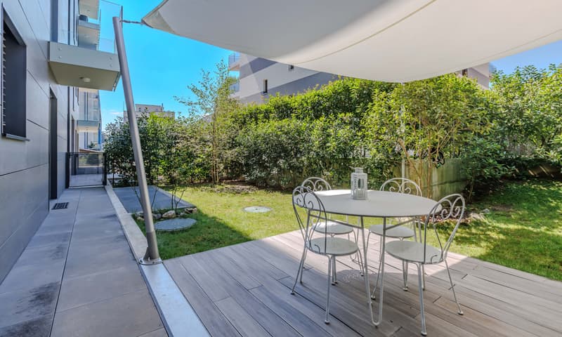 STUPENDO E MODERNO 2.5 LOCALI CON COMODO GIARDINO A MASSAGNO (3)