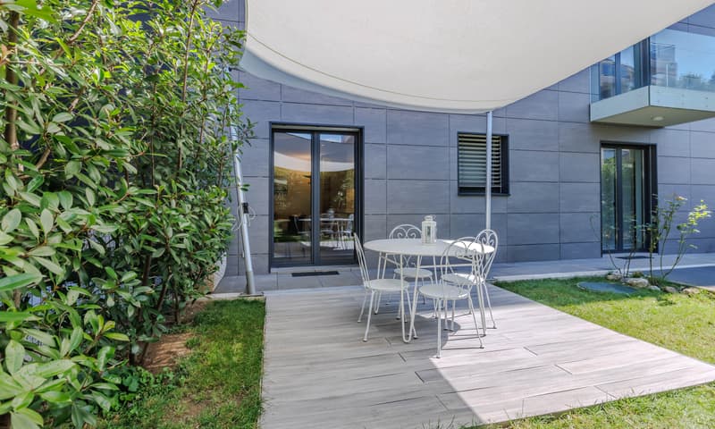 STUPENDO E MODERNO 2.5 LOCALI CON COMODO GIARDINO A MASSAGNO (4)