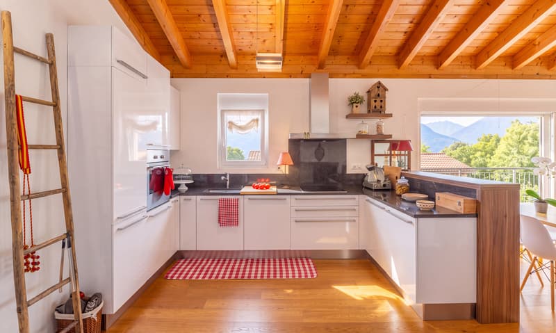MODERNO ATTICO DI 3.5 LOCALI CON TERRAZZA A VILLA LUGANESE (3)