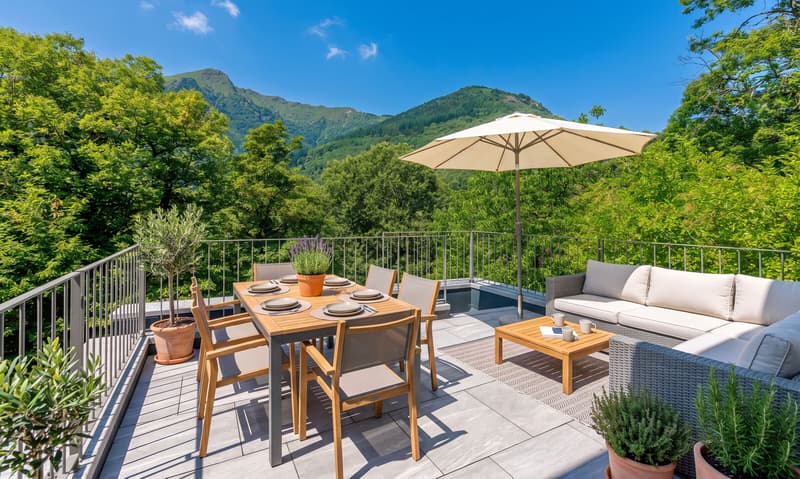 NUOVA CASA DI 3.5 LOCALI CON GIARDINO E DEPENDANCE A BRENO (3)