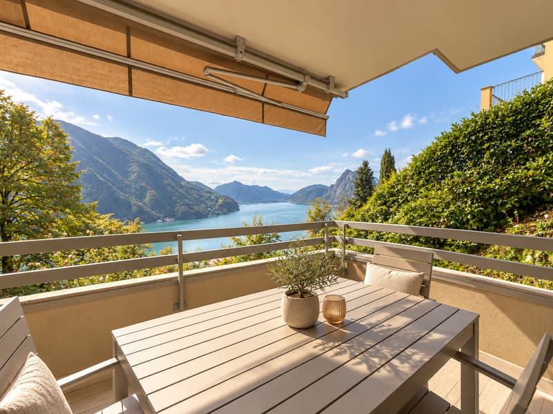 ELEGANTE 3.5 LOCALI CON TERRAZZA E VISTA LAGO A RUVIGLIANA (1)