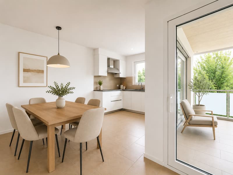 MODERNO E ACCOGLIENTE 3.5 LOCALI CON AMPIA TERRAZZA A CURIO (2)
