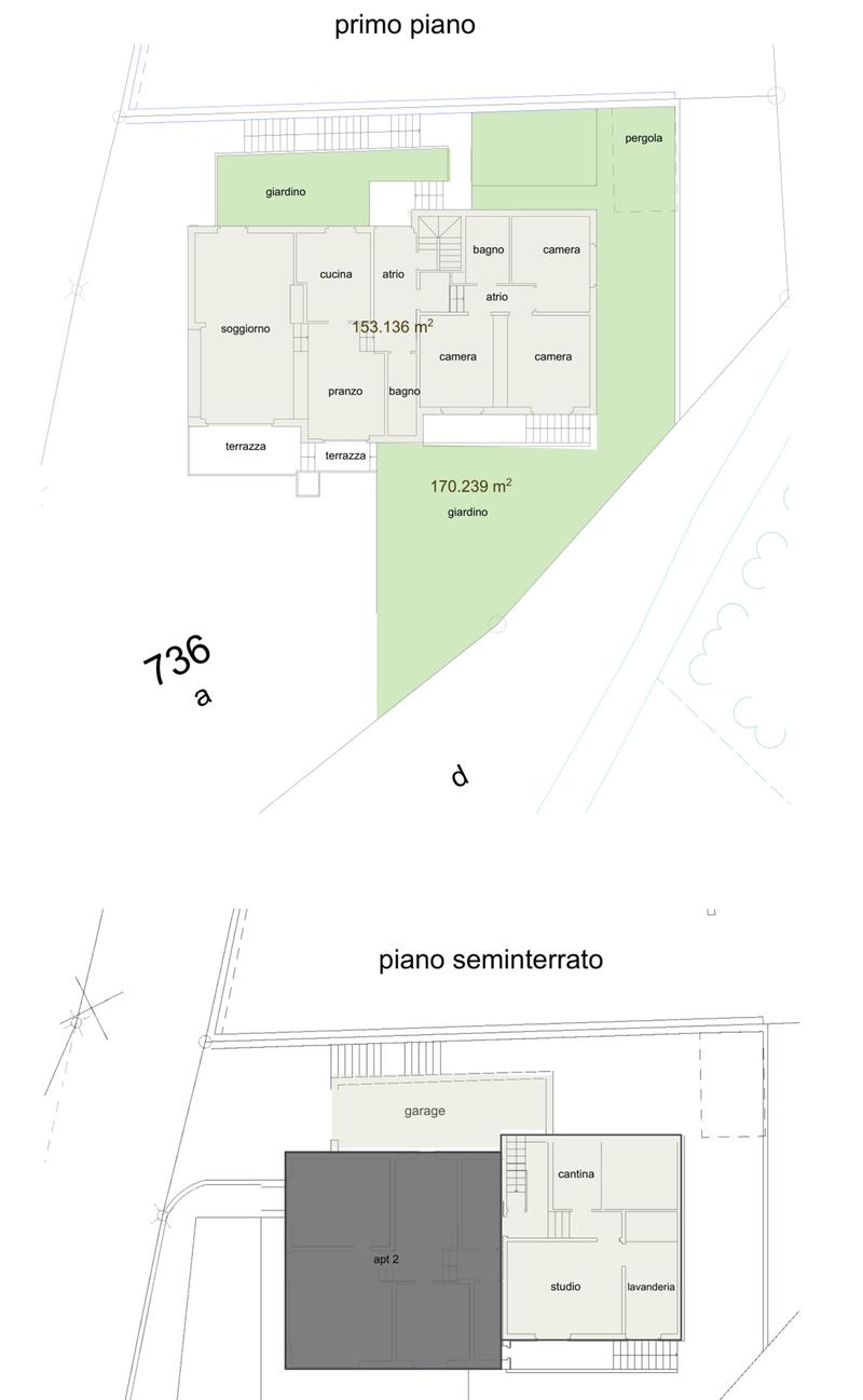 AFFITTASI 5.5 LOCALI CON GIARDINO E VISTA LAGO A MELANO (10)