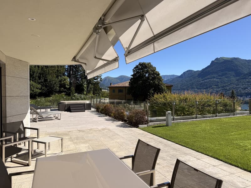 DUPLEX 4.5 VISTA LAGO A COLLINA D'ORO A DUE PASSI DA TASIS (6)