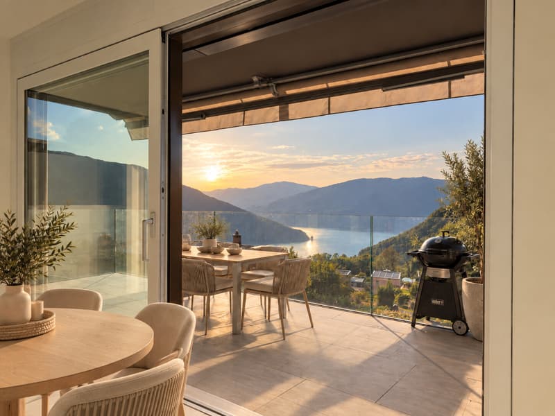 NUOVO ATTICO 2.5 LOCALI CON TERRAZZA VISTA LAGO A ROVIO (2)