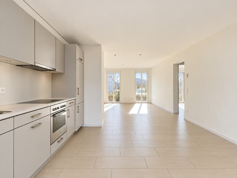 AFFITTASI MODERNO 3.5 LOCALI CON PARCO RESIDENZIALE A STABIO (4)