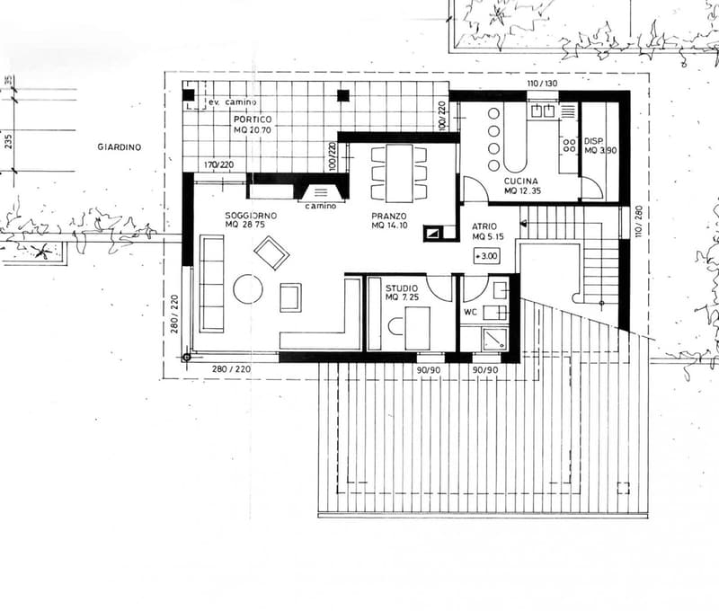 SPLENDIDA VILLA DI 6.5 LOCALI CON GRANDE GIARDINO A BIOGGIO (10)