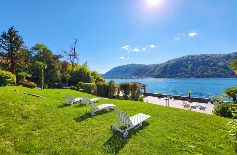 PRATICO BILOCALE RINNOVATO CON VISTA LAGO A BISSONE (9)