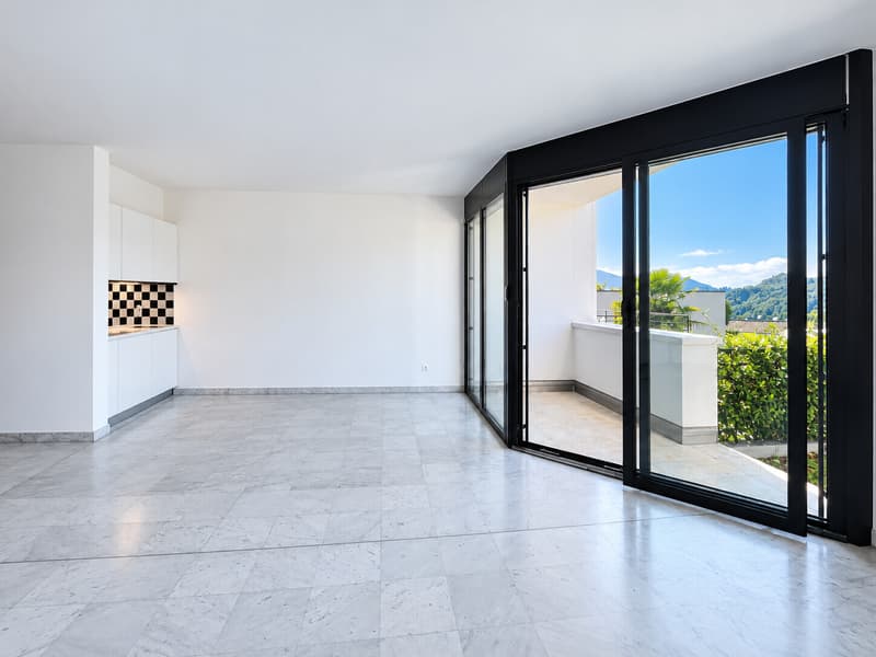 AFFITTASI MODERNO 4.5 LOCALI CON GIARDINO PRIVATO A CARABBIA (2)