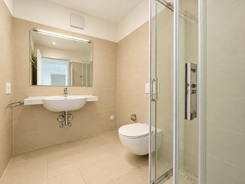 AFFITTASI MODERNO 3.5 LOCALI CON PARCO RESIDENZIALE A STABIO (7)