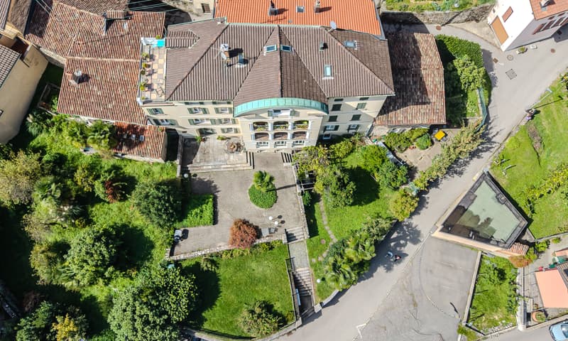 GRANDE 3.5 LOCALI CON TERRAZZA E VISTA APERTA IN CAPRIASCA (9)