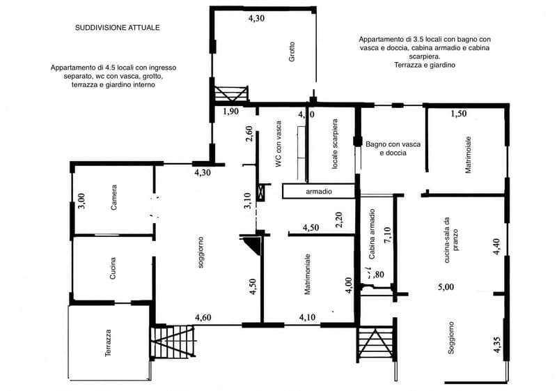 CASA BIFAMILIARE DI 7 LOCALI CON GRANDE GIARDINO A SESSA (12)