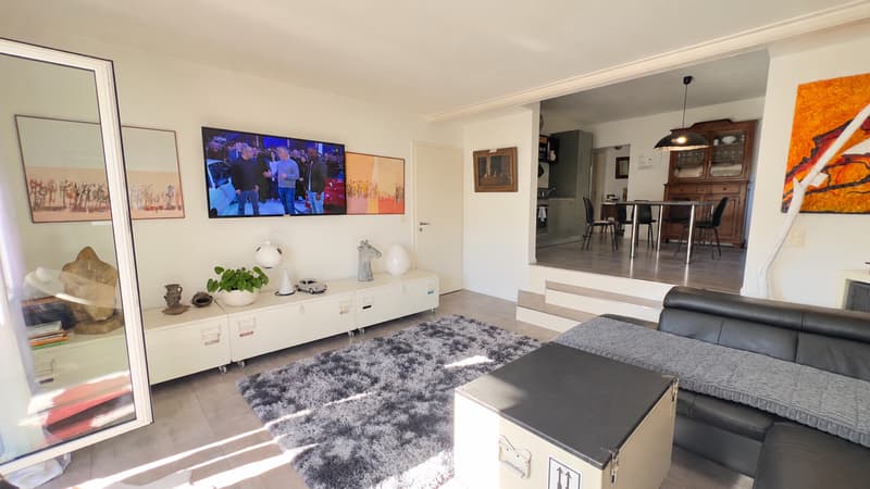 CASA BIFAMILIARE DI 7 LOCALI CON GRANDE GIARDINO A SESSA (2)