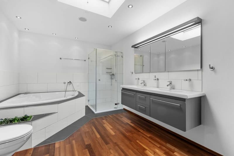 Badezimmer, Perspektive 3, 2. Wohnebene