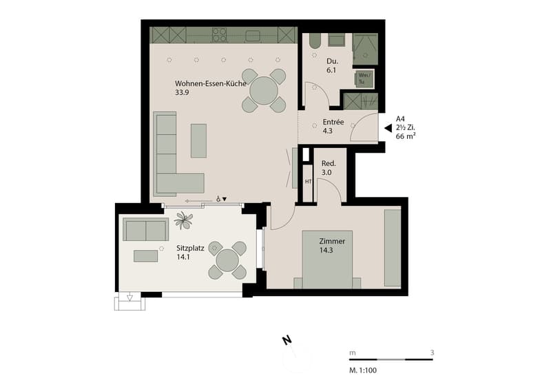 Modern furnished new apartment for rent immediately (11)