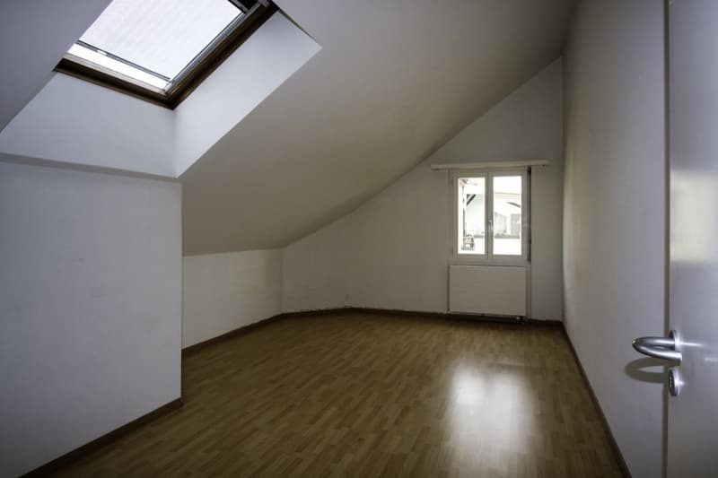 Charmante 110 m2 grosse Dachwhg. und zusätzlichem Studio-/Atelierzimmer, 2 Terrassen, Abstellräume (8)