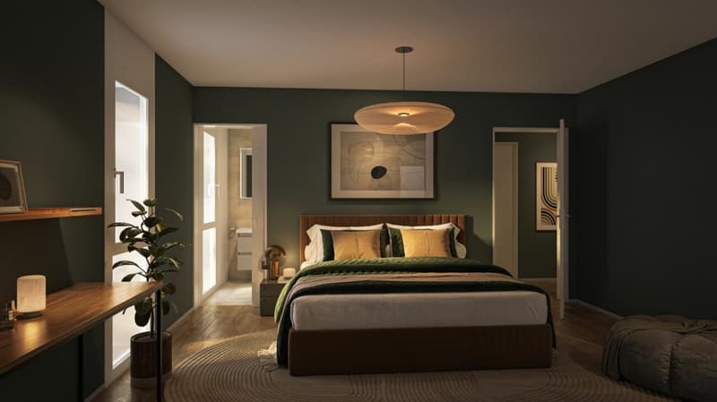 Schlafzimmer Whg. 7.102