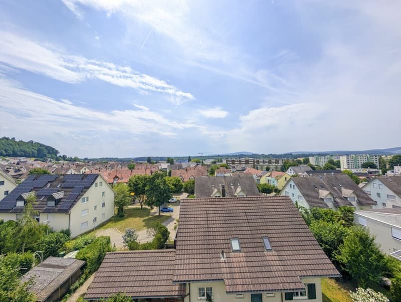 Aussicht aus dem Wohnzimmer